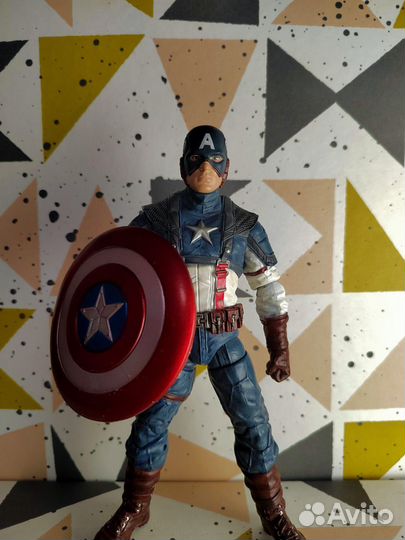 Коллекционная фигурка капитана Америки Marvel