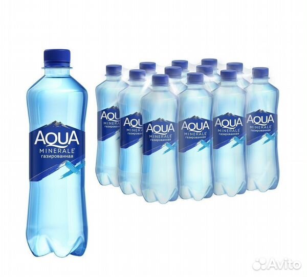 Минеральная вода Aqua Minerale газированная 500мл