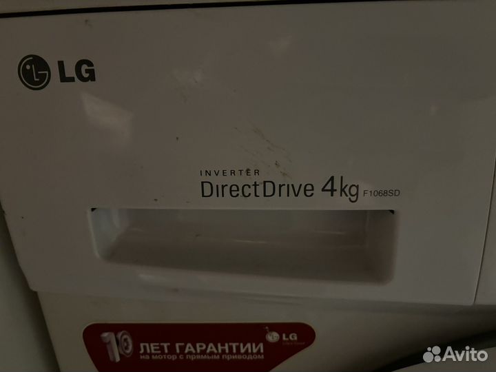 Стиральная машина lg direct drive 4 кг