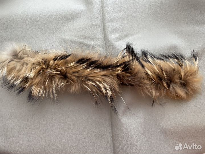 Опушка на воротник натуральный мех