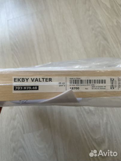 Держатель для полок Экби/ кронштейн IKEA Икеа