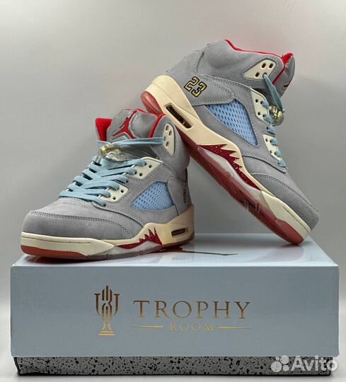 Trophy Room x Air Jordan 5 Retro Ice Blue