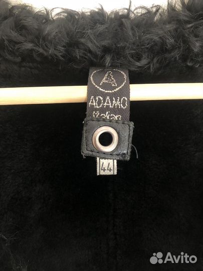 Дубленка черная женская снежная королева 44