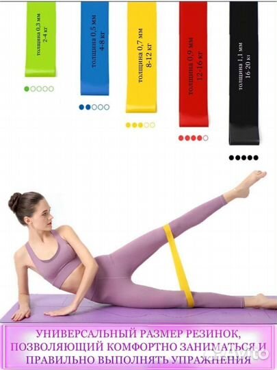 Фитнес резинки