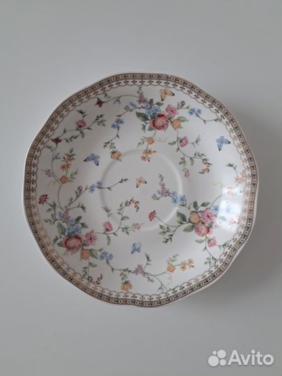 Фарфоровая чайная пара