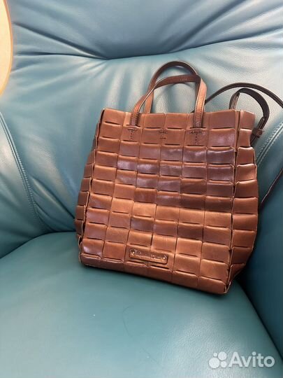 Сумка женская massimo dutti коричневая
