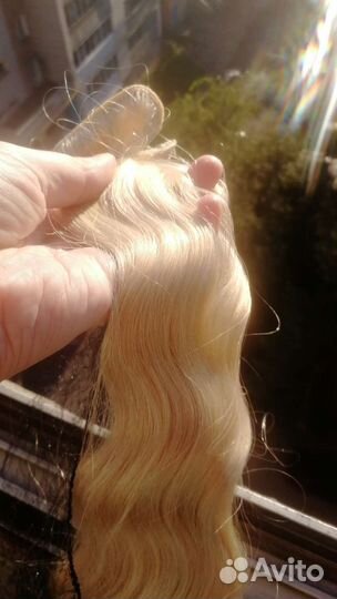 Натуральные волосы на заколках Hairshop 50см
