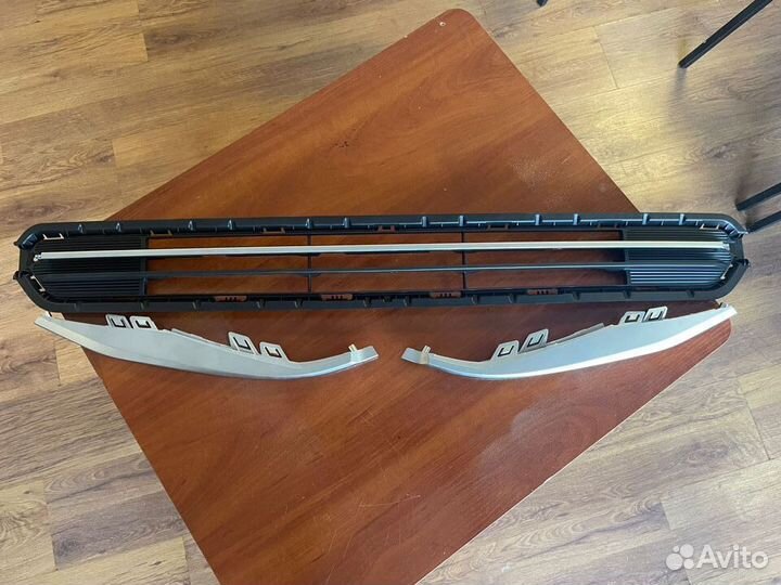 Changan cs35 plus решетка бампера с молдингами
