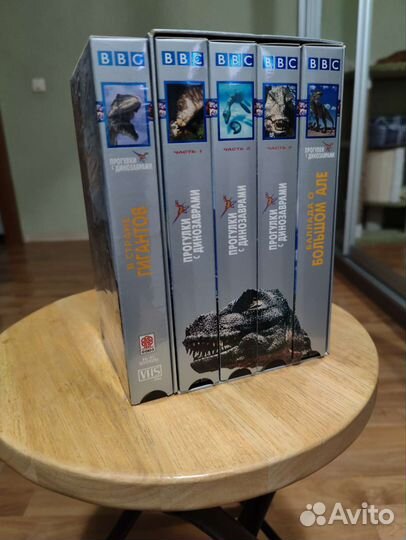 Прогулки с динозаврами,VHS кассеты