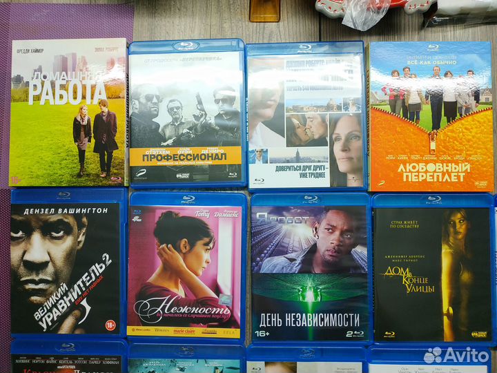 Blu-Ray диски с фильмами лицензия