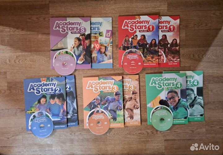 Academy stars starter, 1, 2, 3, 4, 5