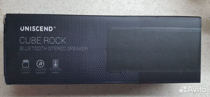 Беспроводная стереоколонка Uniscend Cube Rock-нов