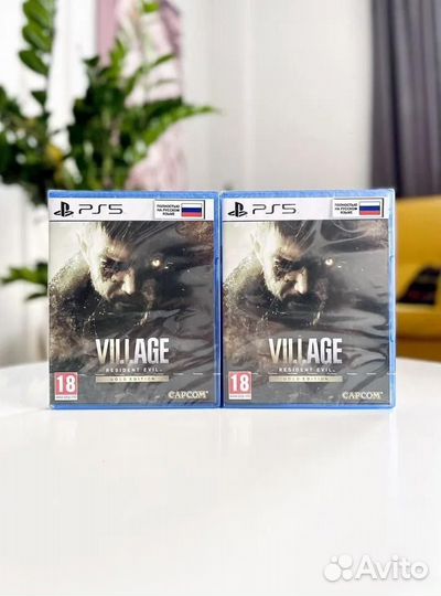 Resident evil village ps5 диски новые