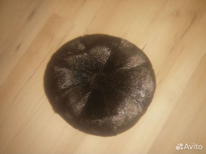 Меховая мужская кепка (мех натур-ный) 57см в окруж