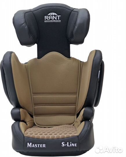 Автокресло 15-36кг изофикс Rant Master coffee
