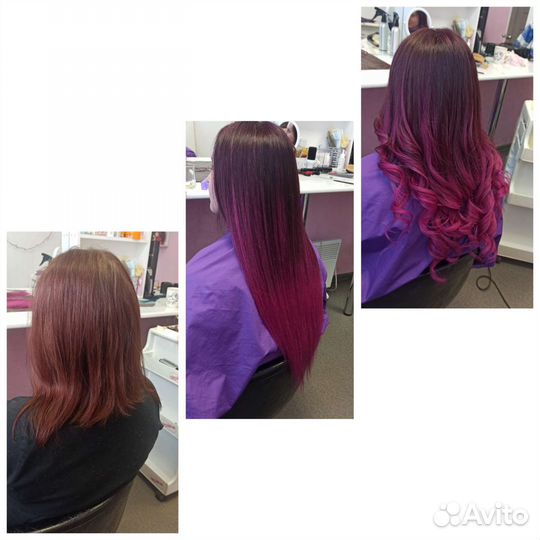 Наращивание волос(капсульное)