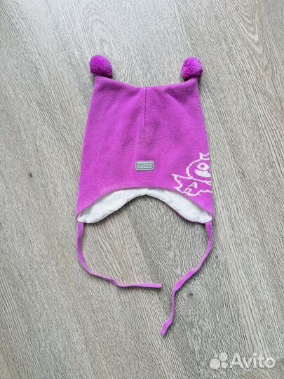 Шапка осень для девочки 44-48 р (1-2 года)