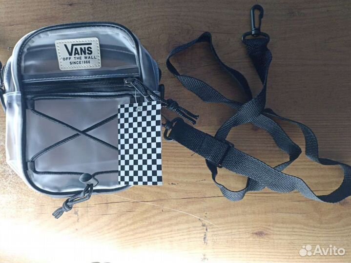 Прозрачная сумка vans