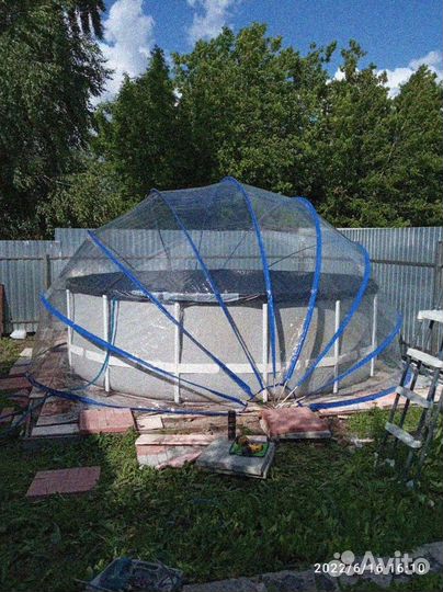 Купол для бассейна
