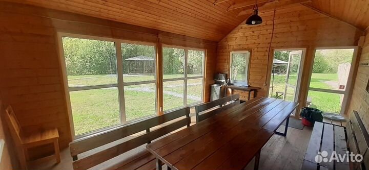 Аренда теплой беседки (домика)