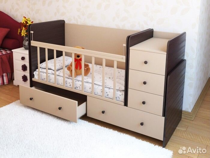 Forest kids ёлочка детская кроватка трансформер