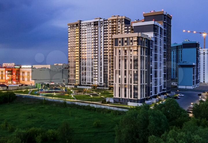 2-к. квартира, 76 м², 5/22 эт.