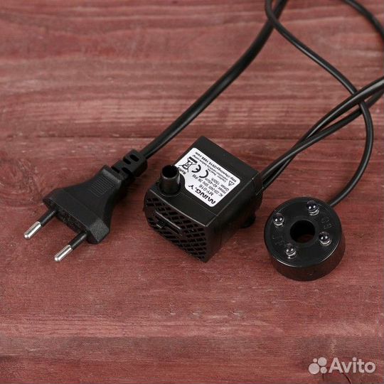 Фонтан 'Скалистый спуск' 13,5х18х27 см (с подсветк