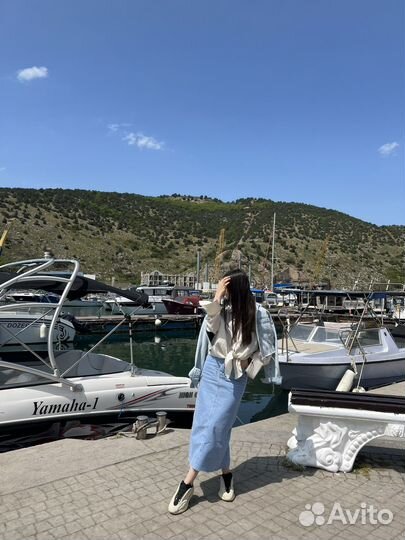 Джинсовая юбка