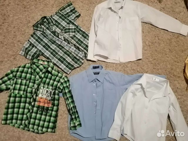 Детские Рубашки, брюки, шорты классические