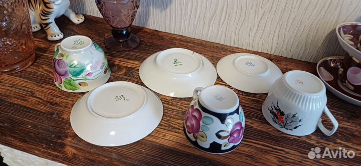 Чайные пары времен СССР