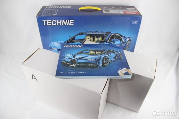 Конструктор Bugatti Chiron