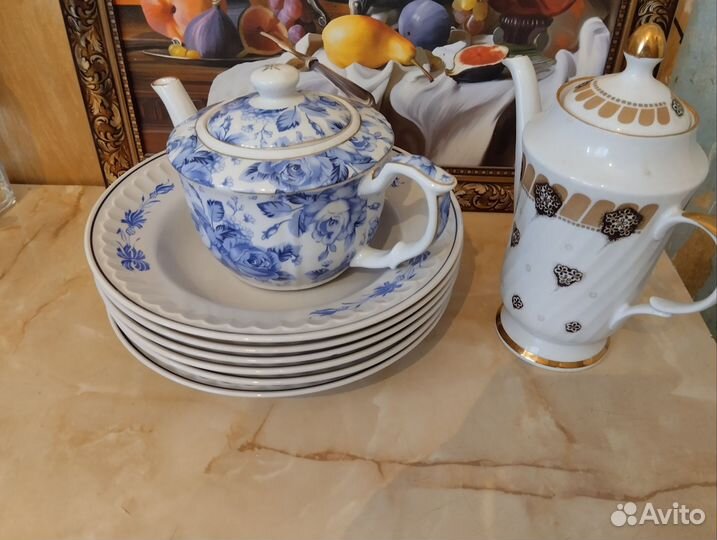 Посуда фаянсовая