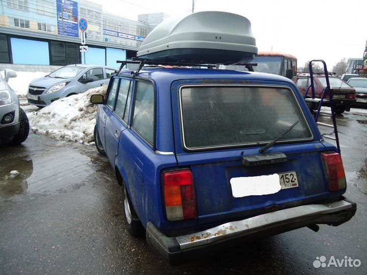 Багажник-бокс на крышу ваз 2104