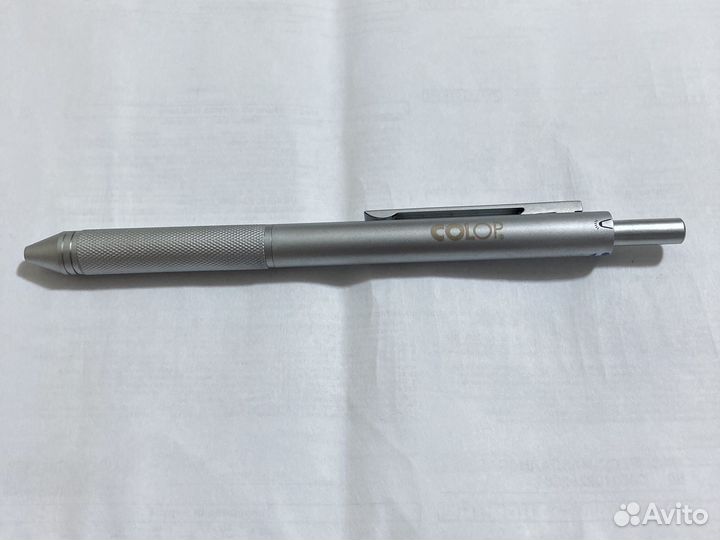 Металическая шариковая ручка 4 in1