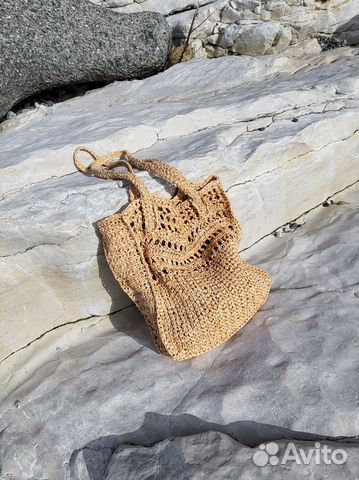 Шоппер вязаный «prada»