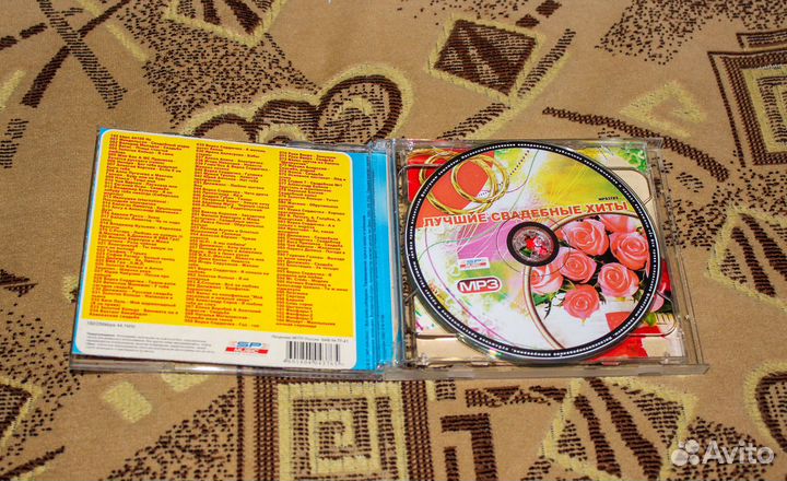 CD, DVD диски с записями