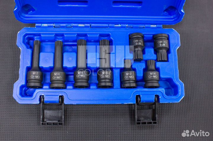 Набор сервисных ключей 12-ти гранных