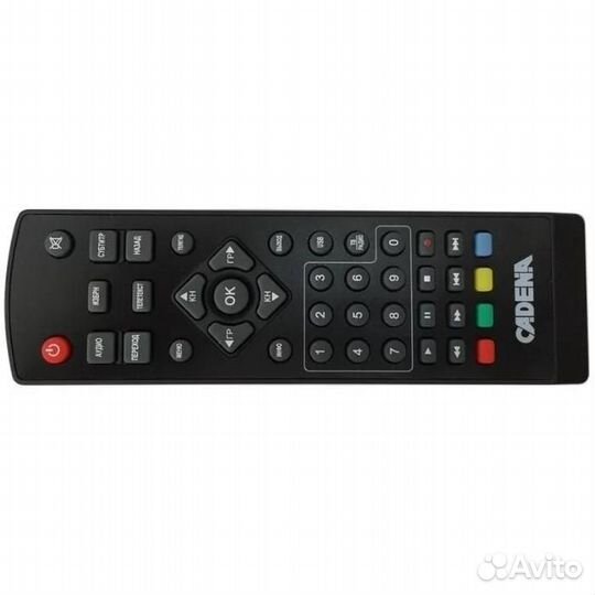 Ресивер Cadena CDT-1793 черный DVB-T2 #275501