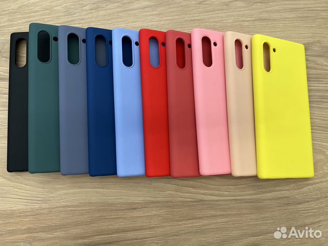 Чехол силиконовый на Samsung Note10