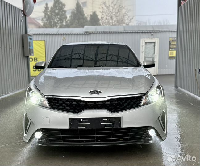 LED птф laser kia rio 4 рестайлинг