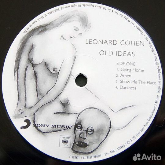 Виниловая пластинка Sony Leonard Cohen Old Ideas
