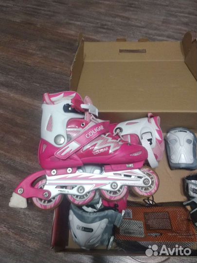 Детские ролики и защита