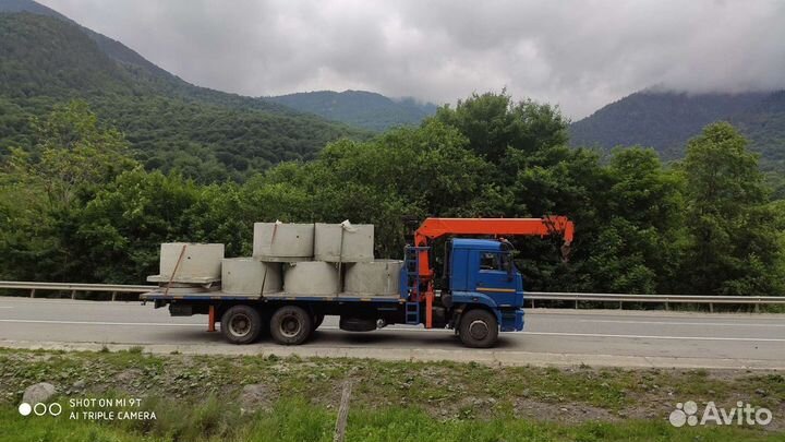 Услуги манипулятора, грузоперевозки