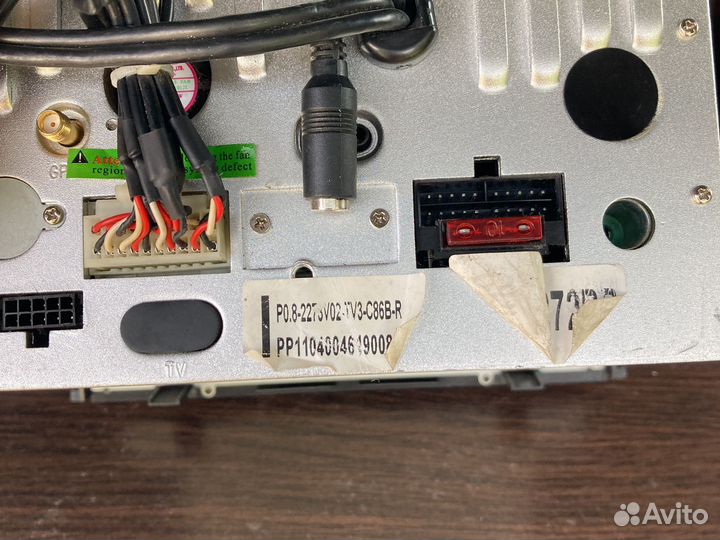 Магнитолла штатная Лэнд крузер прадо