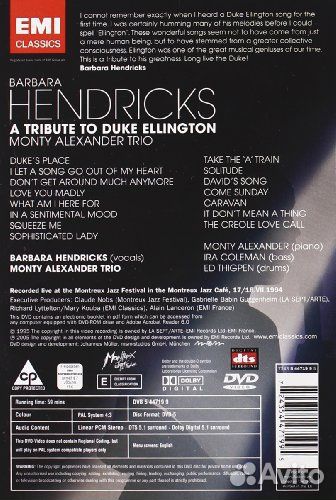 B.Hendricks - Tribute to Duke Ellington (1 DVD)