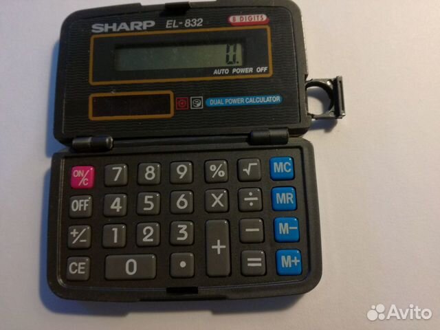 Калькулятор Sharp EL-832