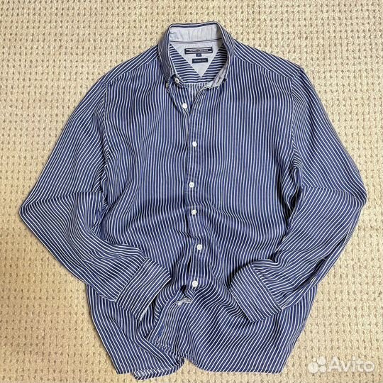 Tommy hilfiger рубашка из льна (льняная) lacoste