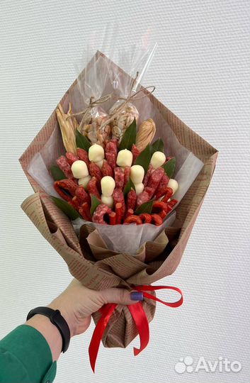 Мужской съедобный букет