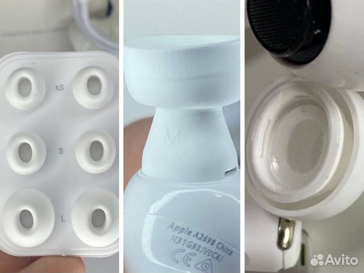 AirPods Pro 2 platinum с гироскопом