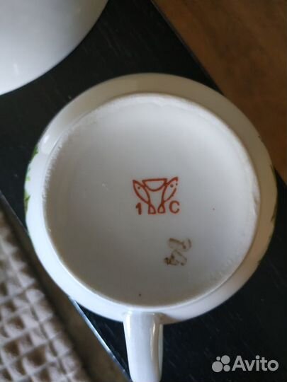 Чайная пара цветы